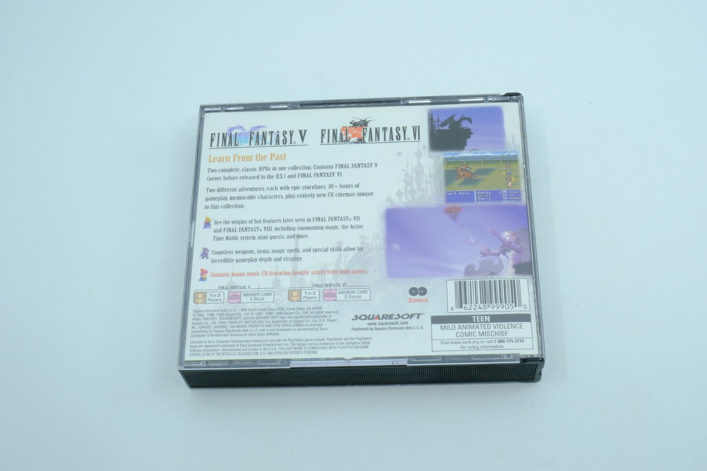 Final Fantasy Anthology - Complete in Box