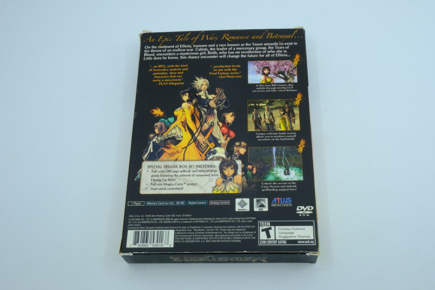MagnaCarta: Tears of Blood (Deluxe Box Set) - Complete in Box + Poster