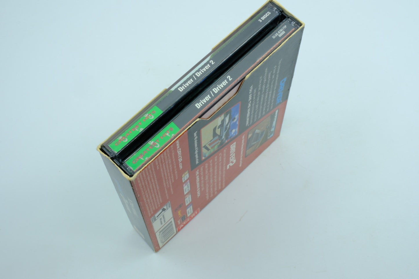 Driver 2 / Driver Twin Pack - Complete in Box + Stickers