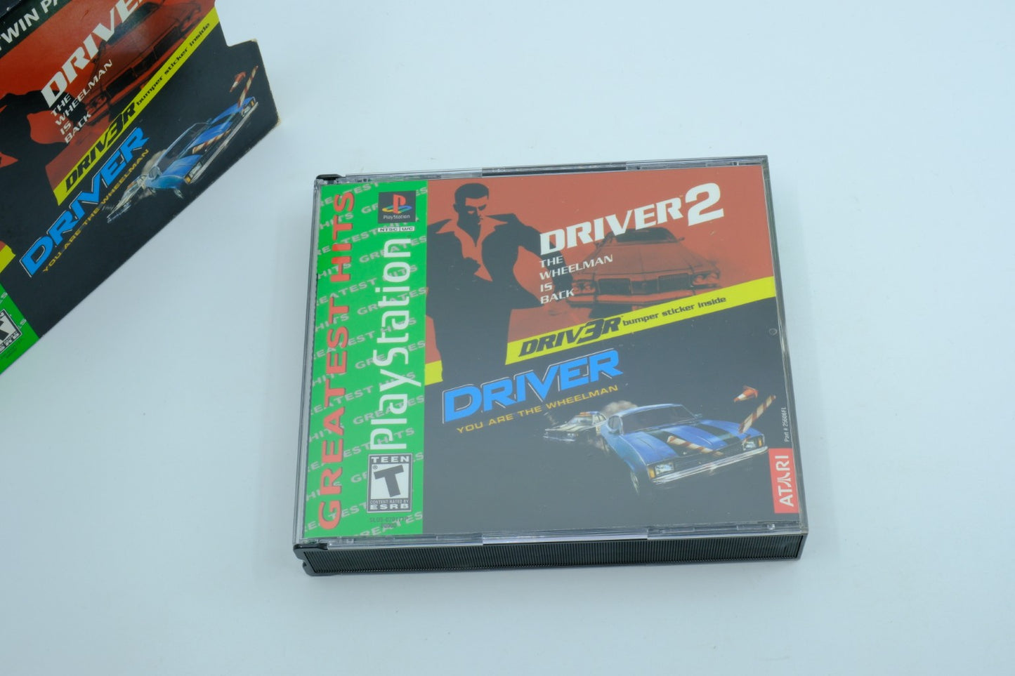 Driver 2 / Driver Twin Pack - Complete in Box + Stickers