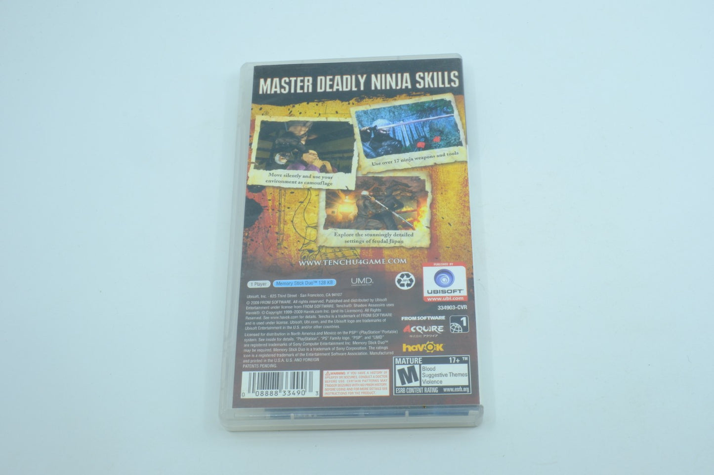 Tenchu: Shadow Assassins - Complete in Box