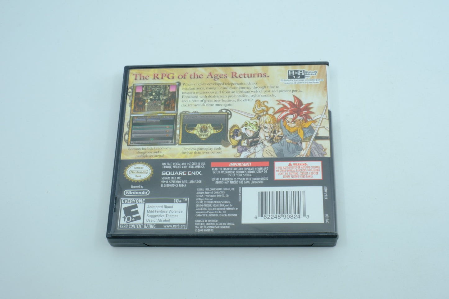 Chrono Trigger - Complete in Box + Poster