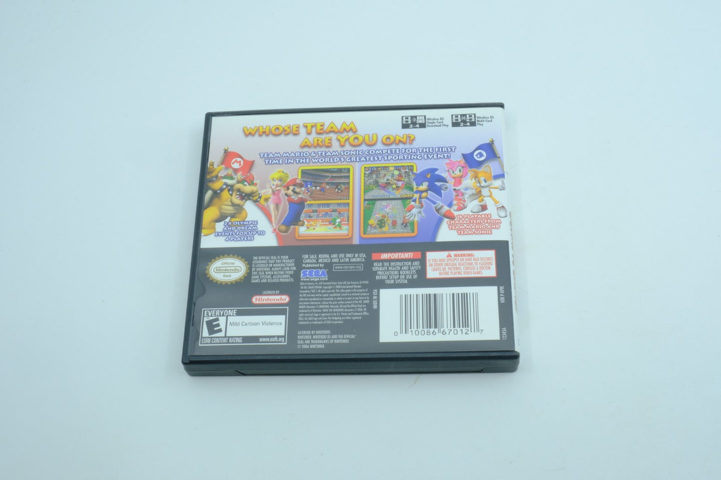 Mario & Sonic at the Olympic Games - Complete in Box