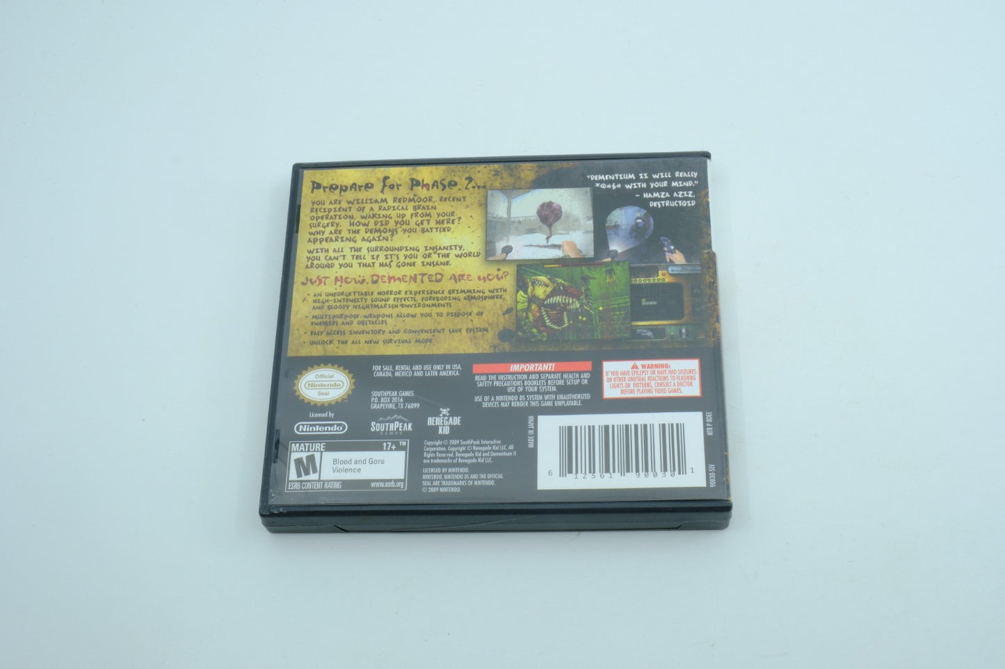 Dementium 2 - Complete in Box