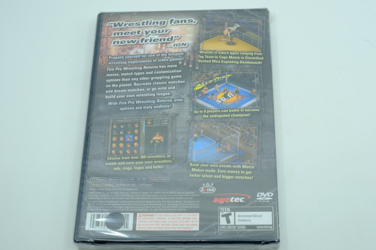Fire Pro Wrestling Returns - Sealed
