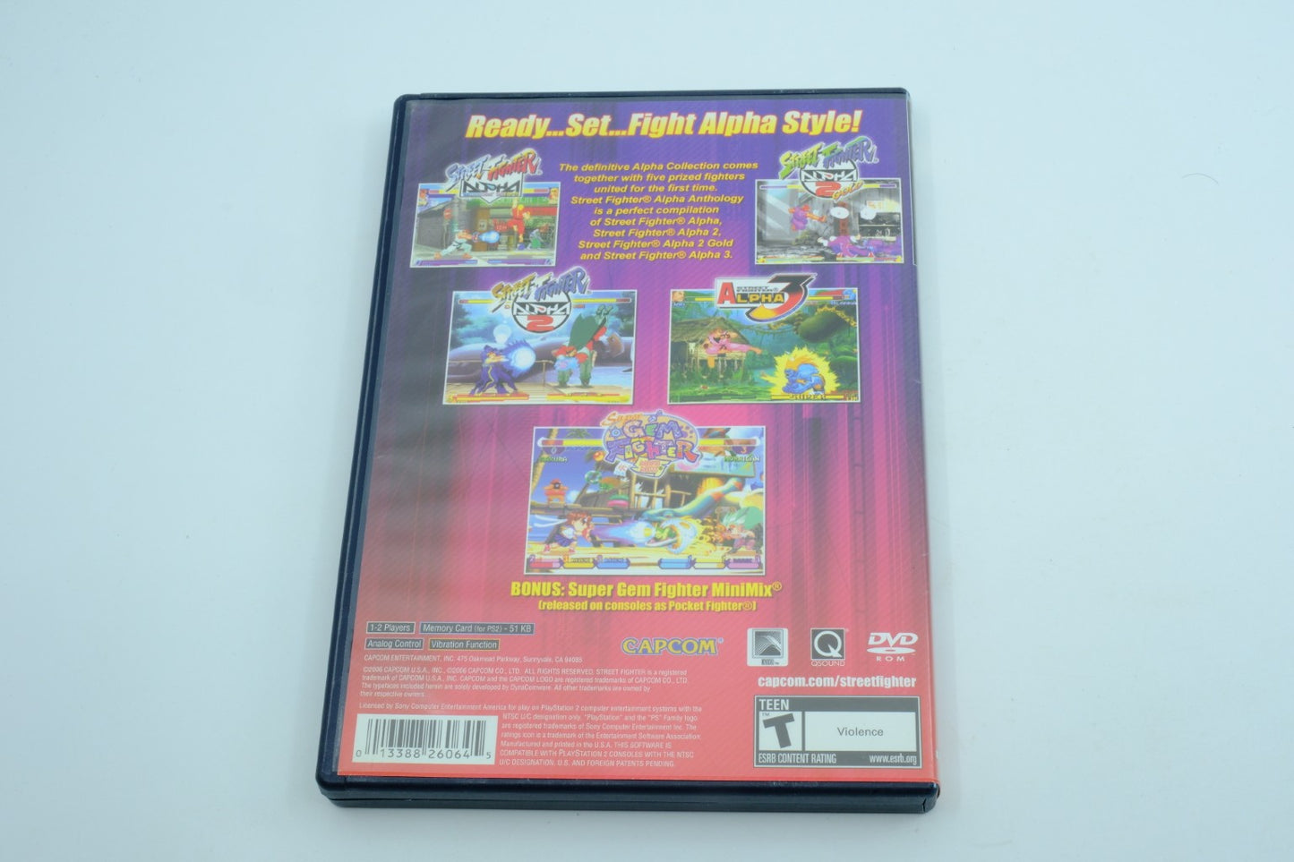 Street Fighter Alpha Anthology - Complete in Box