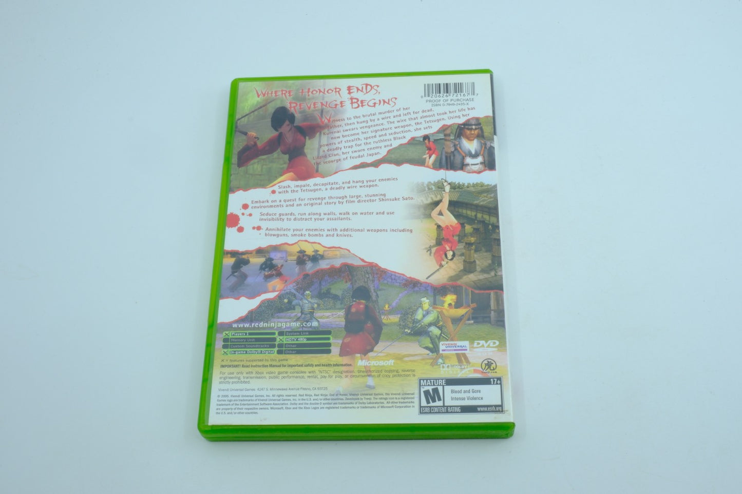 Red Ninja: End of Honor - Complete in Box