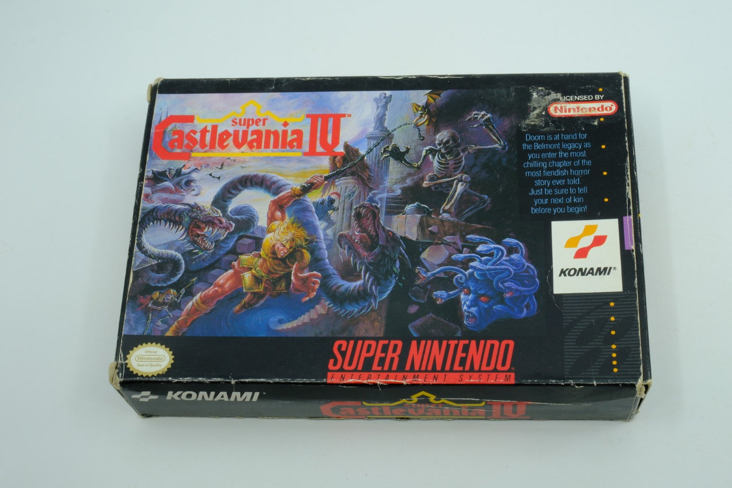 Super Castlevania IV - Complete in Box ( CHECK PHOTOS )