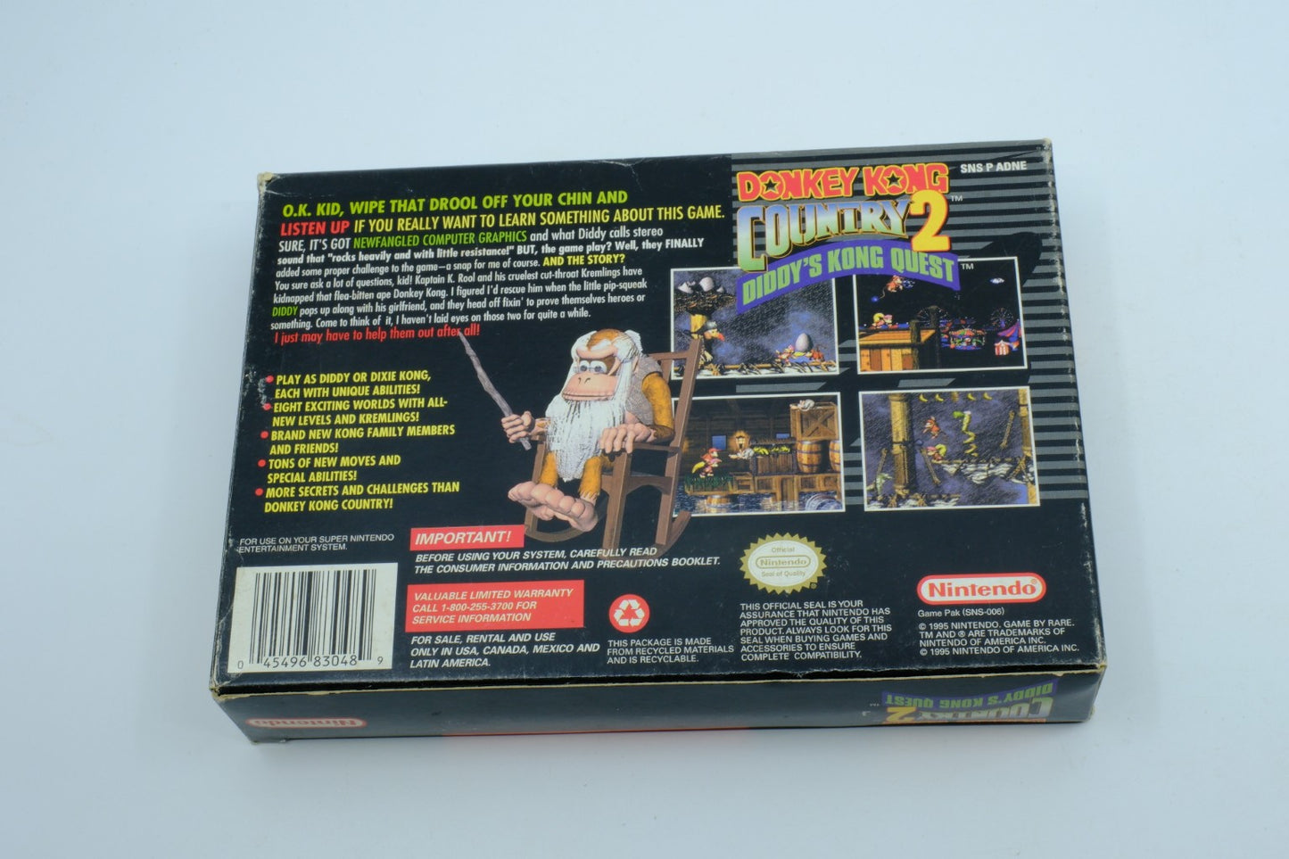 Donkey Kong Country 2: Diddy's Kong Quest - Complete in Box
