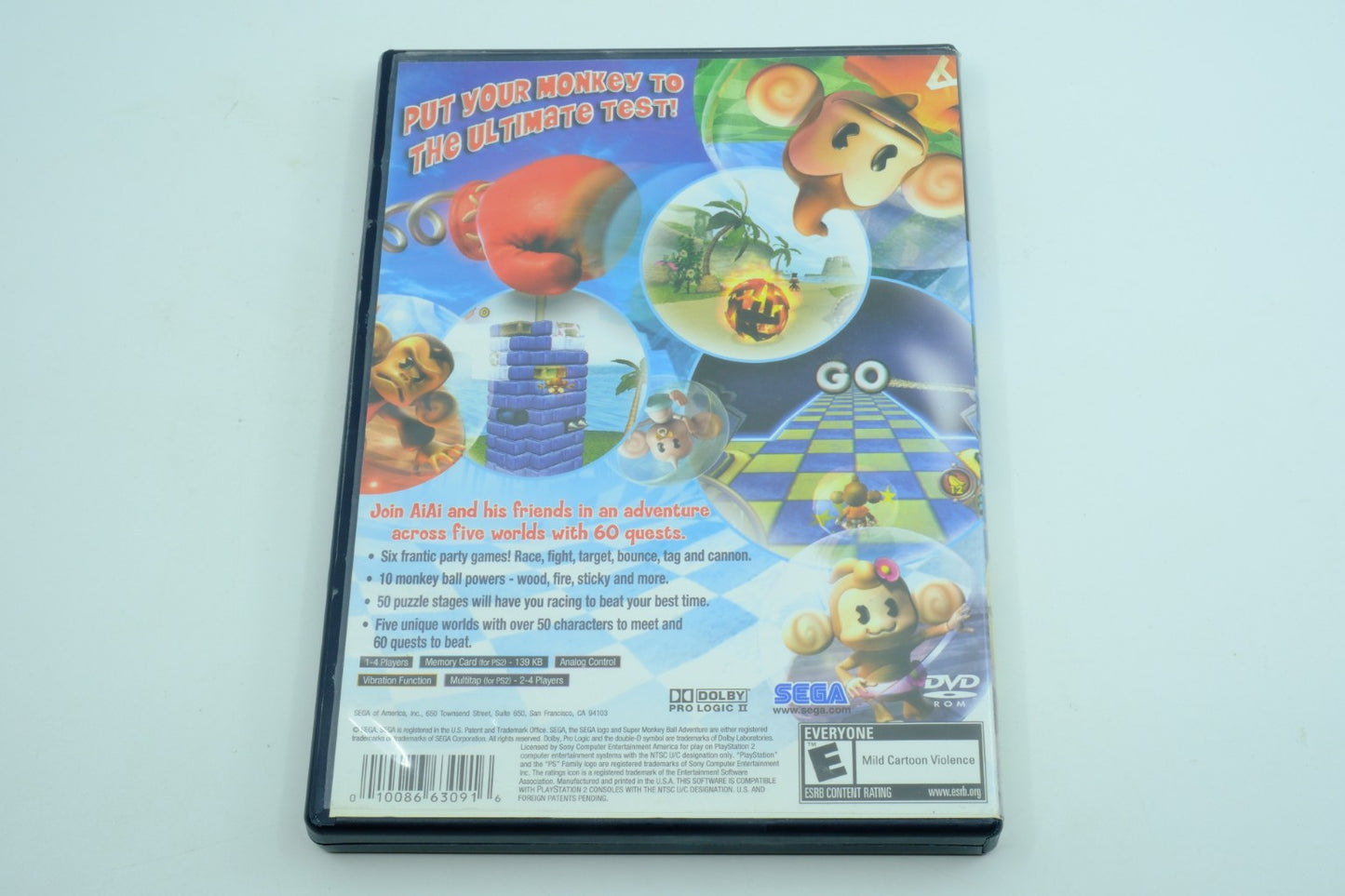 Super Monkey Ball Adventure - Complete in Box