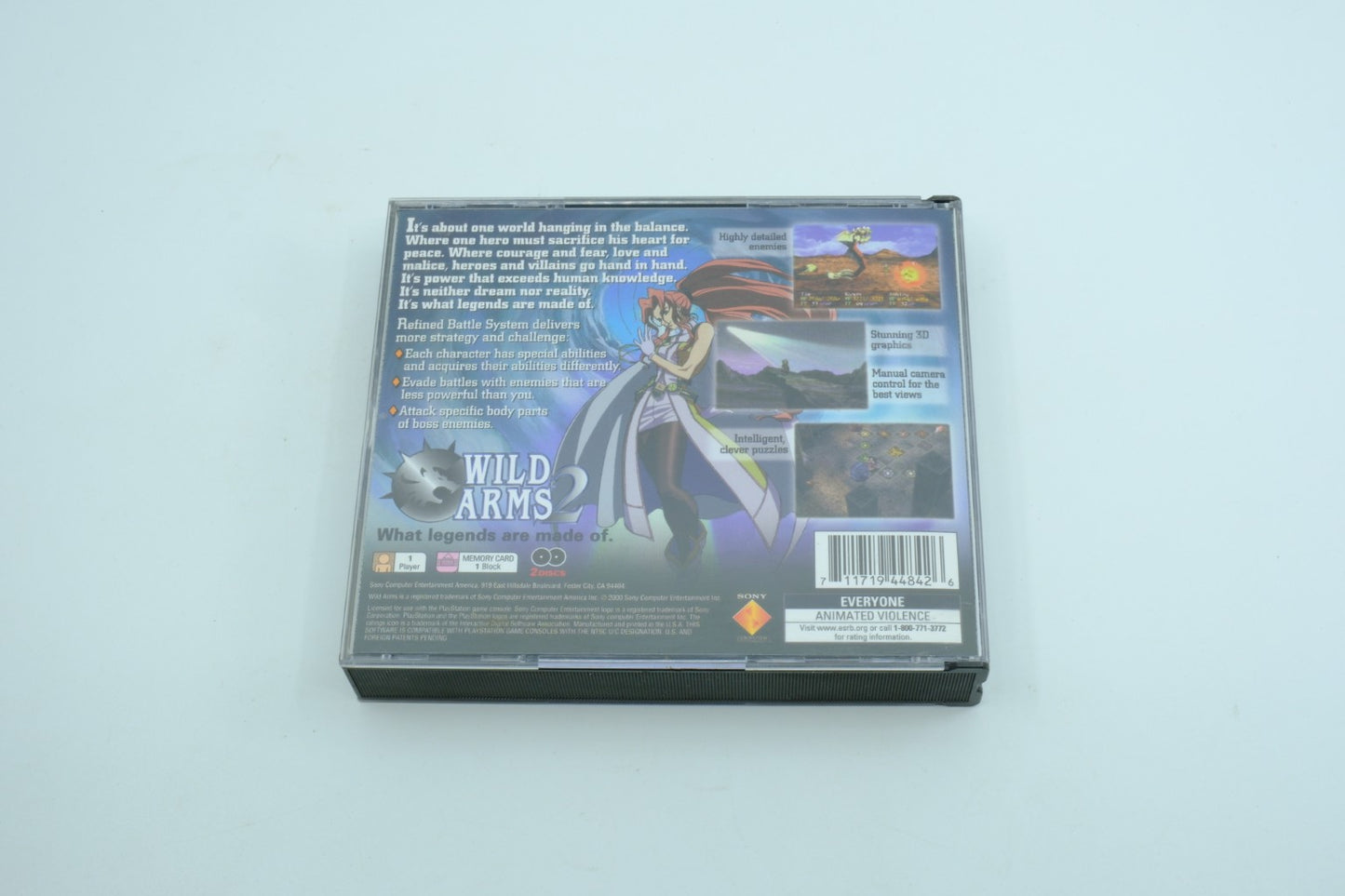 Wild Arms 2 - Complete in Box
