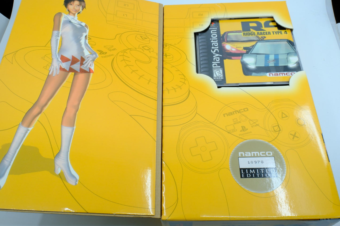 Namco Jogcon Controller - Limited Edition Pack (R4 Ridge Racer Type 4)