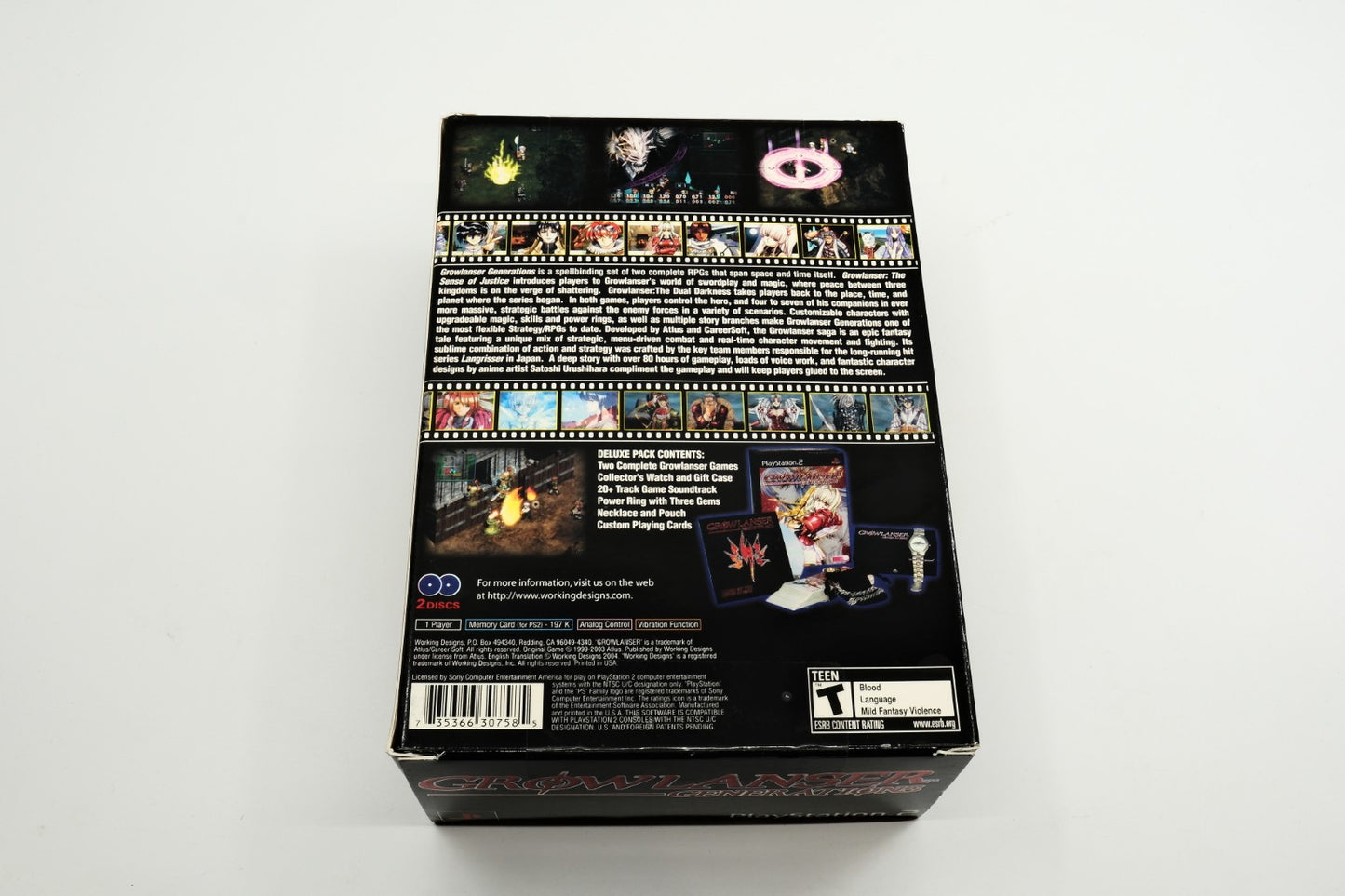 Growlanser Generations Deluxe - Sealed