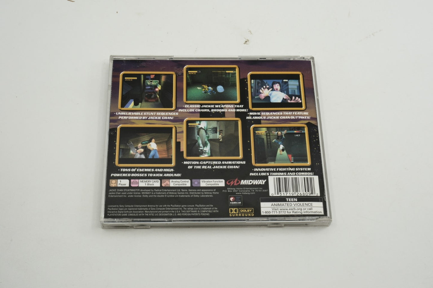 Jackie Chan Stuntmaster - Complete in Box