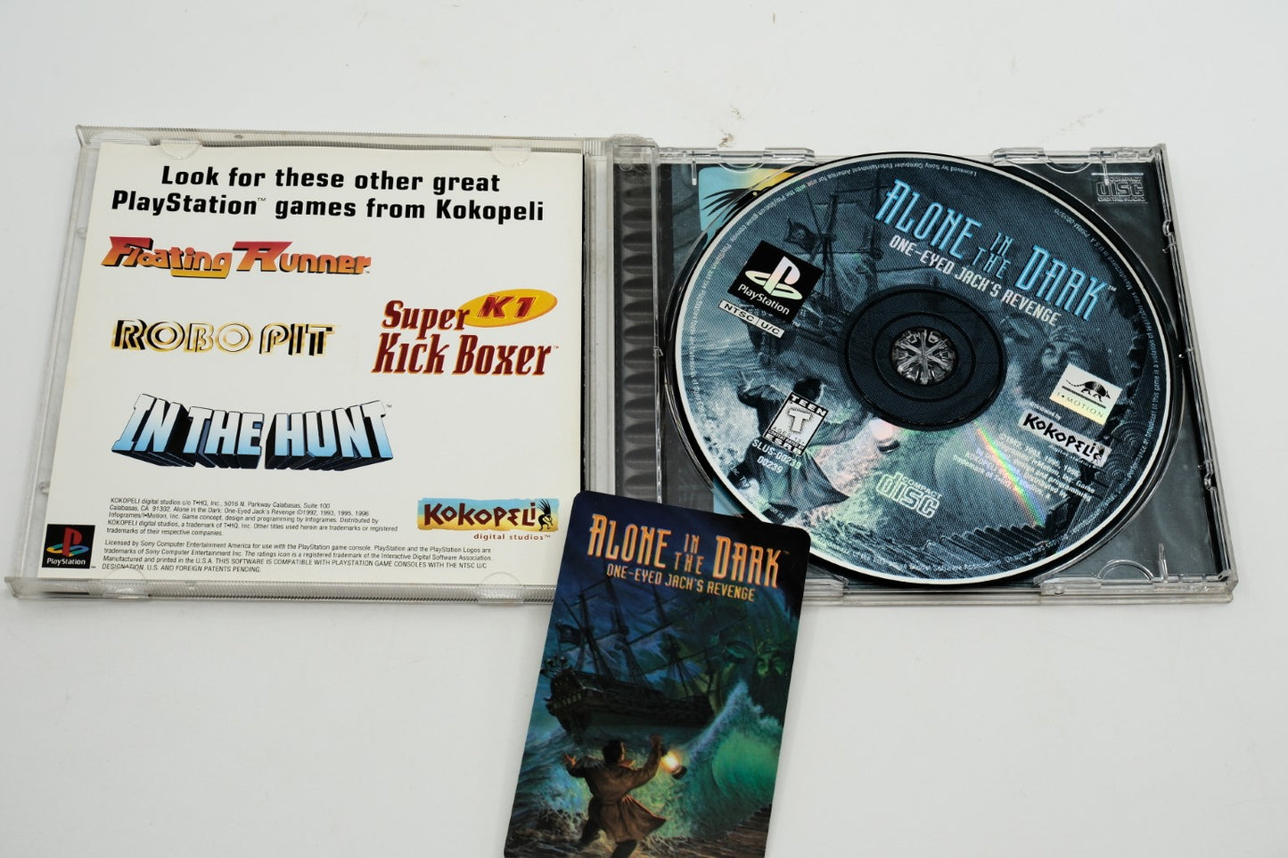 Alone in the Dark: One-Eyed Jack's Revenge - Complete in Box + Hint Card