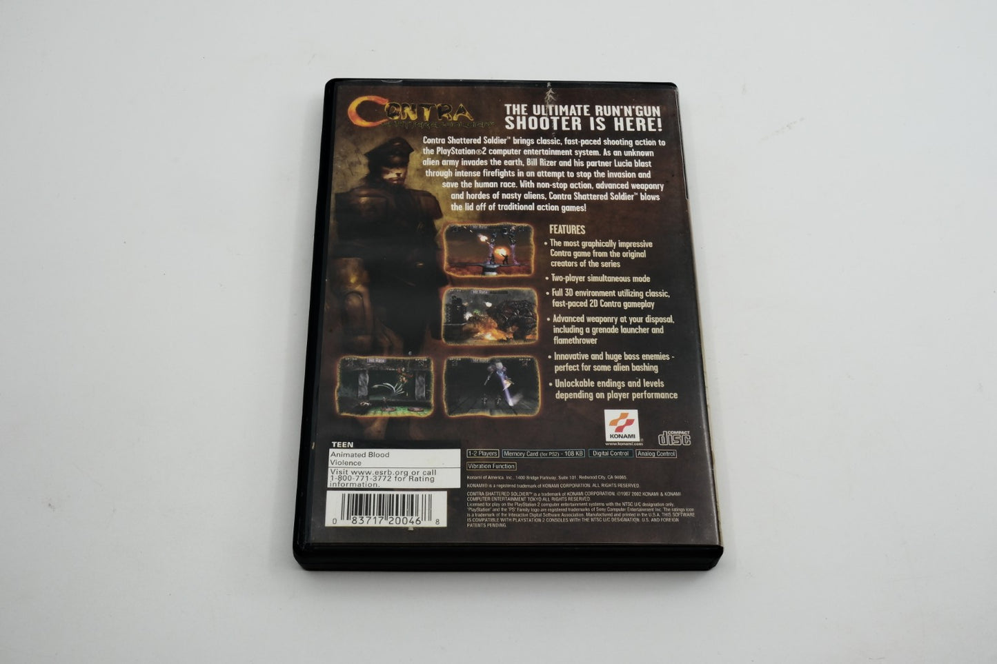 Contra: Shattered Soldier - Complete in Box
