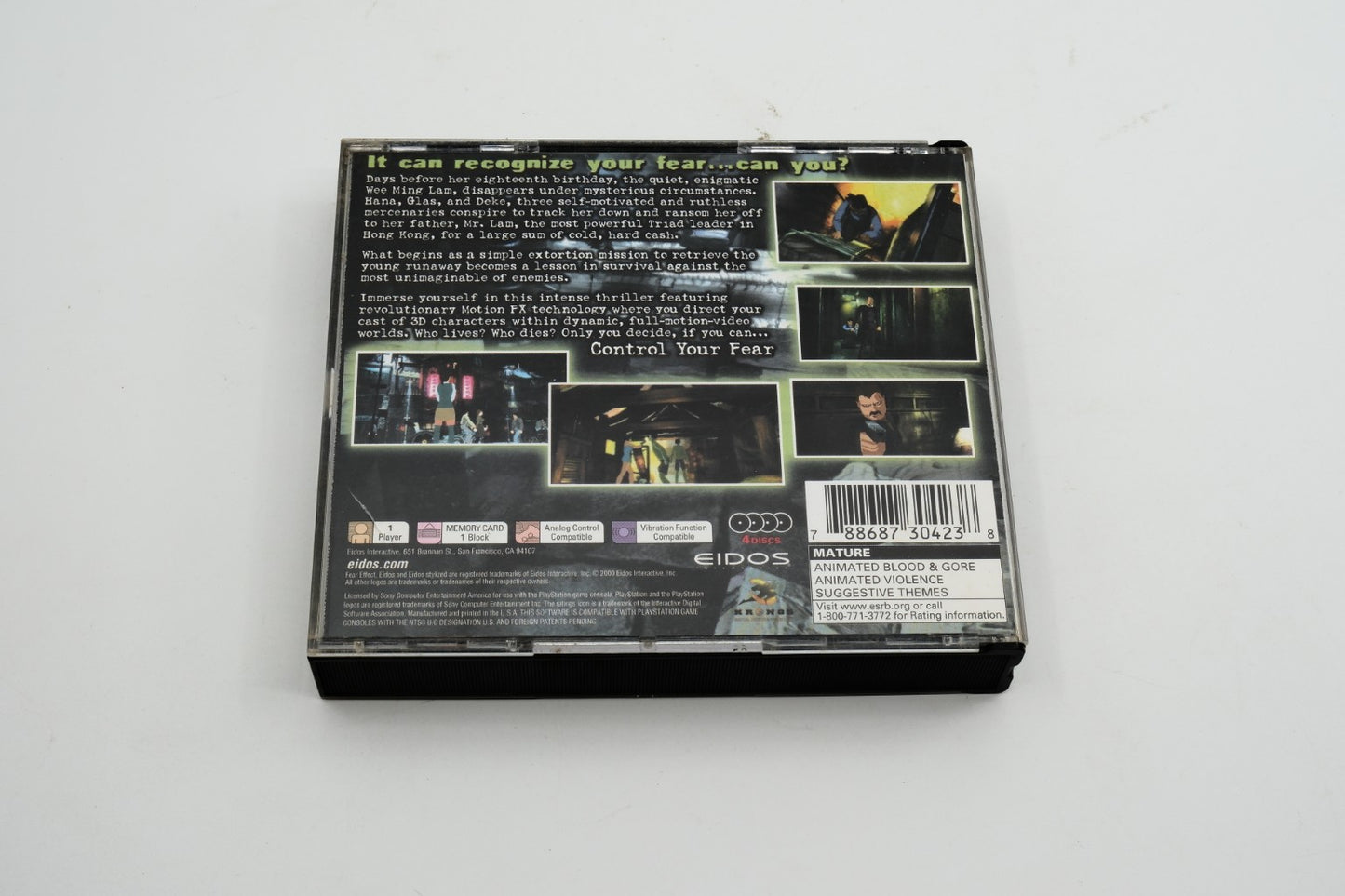 Fear Effect - Complete in Box