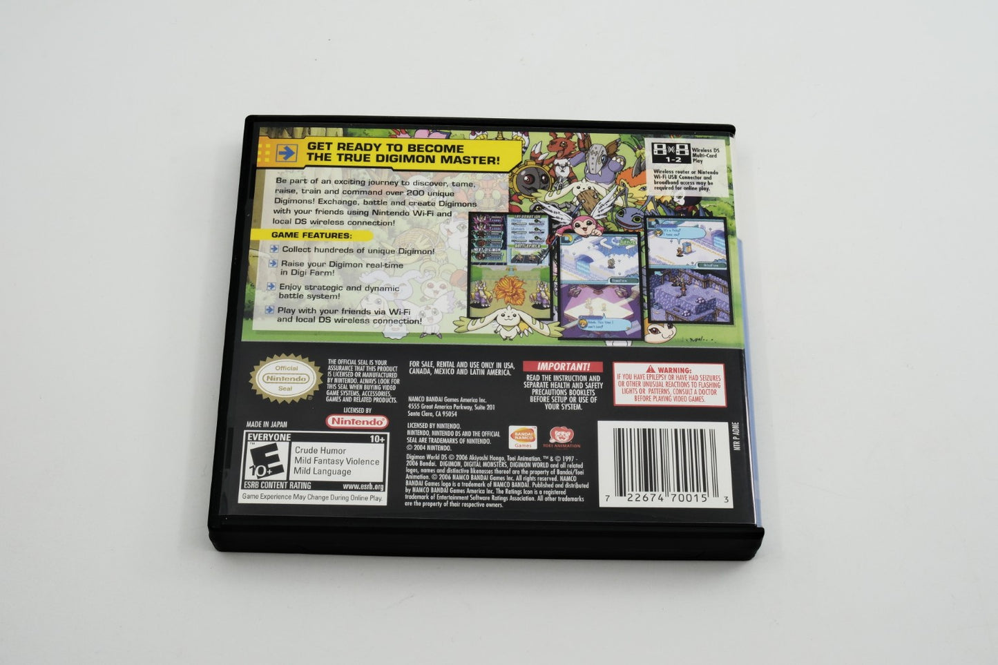 Digimon World DS - Complete in Box