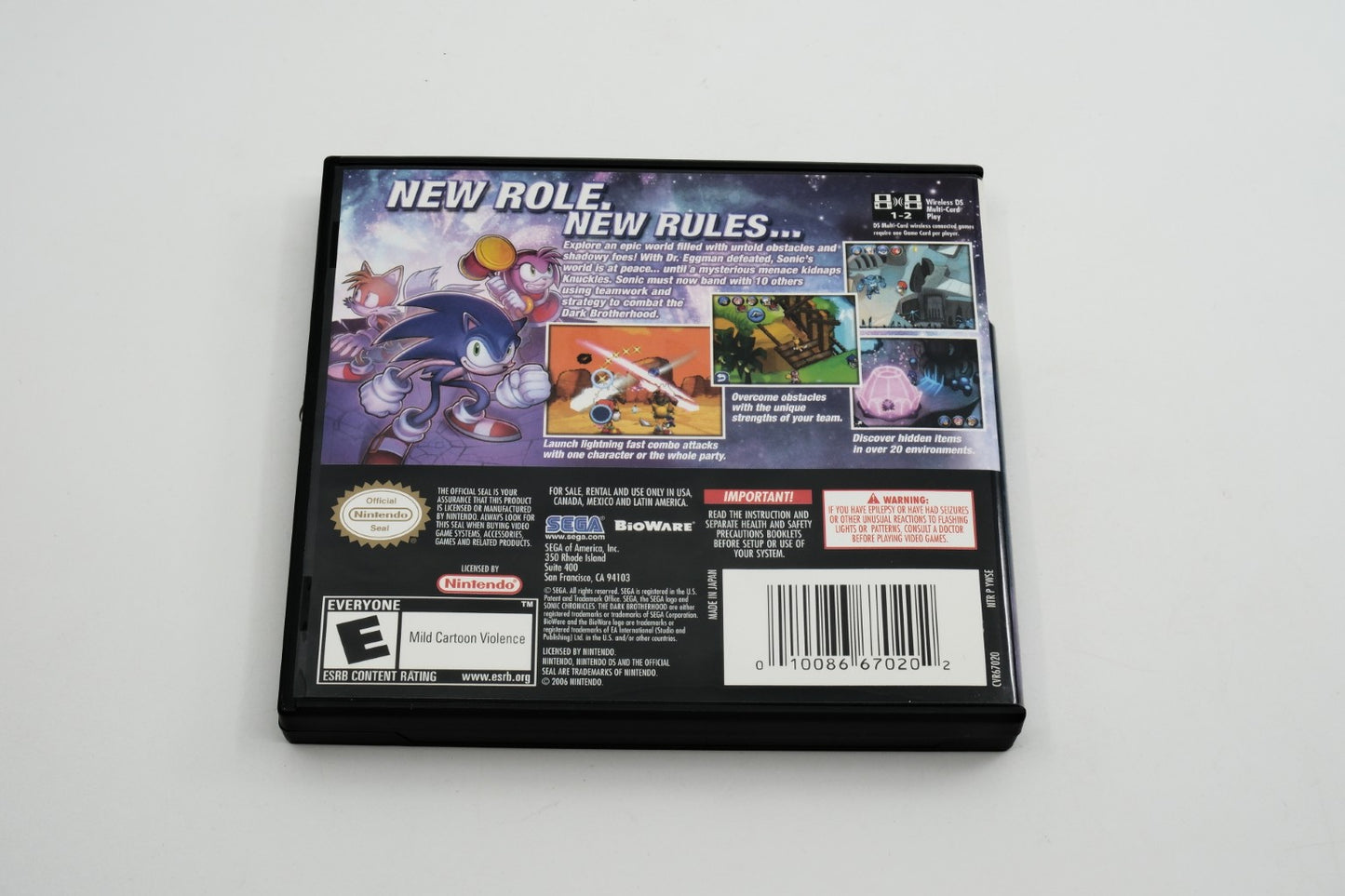 Sonic Chronicles: The Dark Brotherhood - Complete in Box