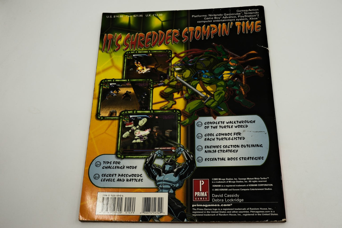 Teenage Mutant Ninja Turtles: Prima's Official Strategy Guide (Prima Games)