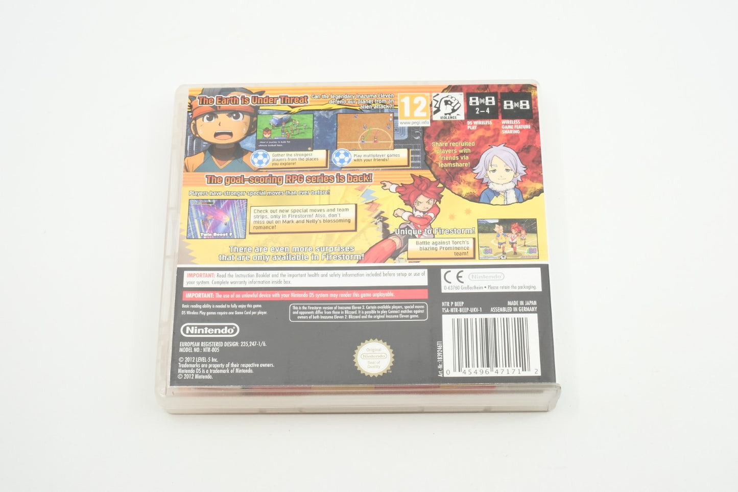Inazuma Eleven 2 FireStorm - Complete in Box