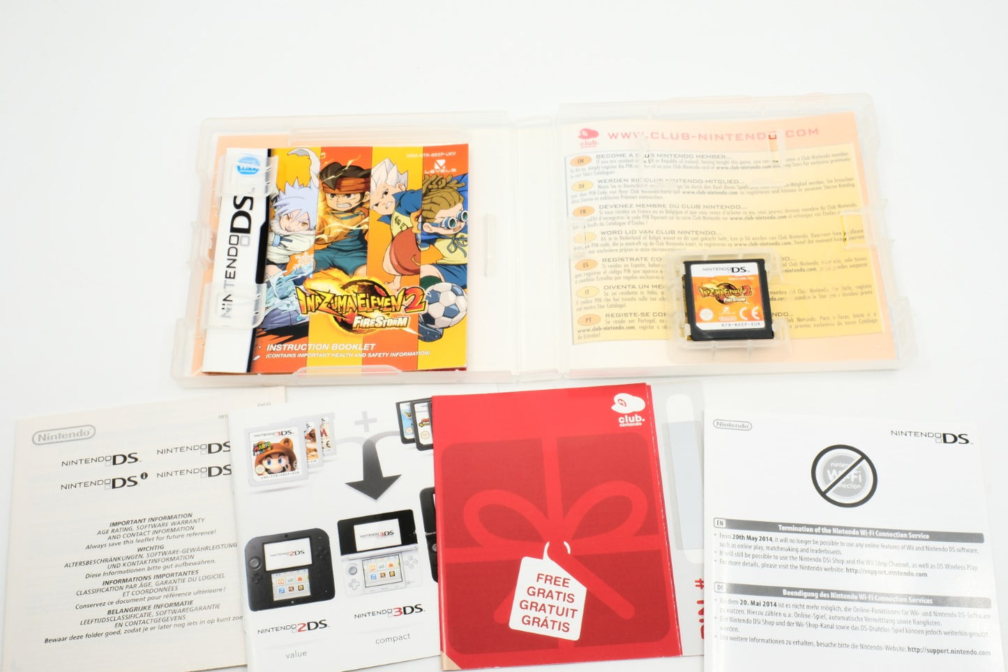 Inazuma Eleven 2 FireStorm - Complete in Box