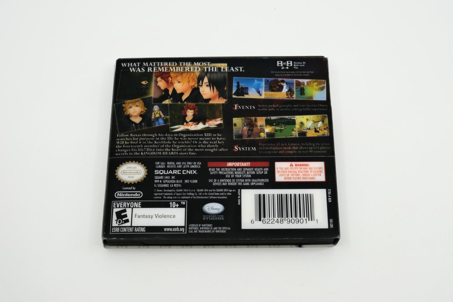Kingdom Hearts 358/2 Days - Complete in Box + Slip Cover