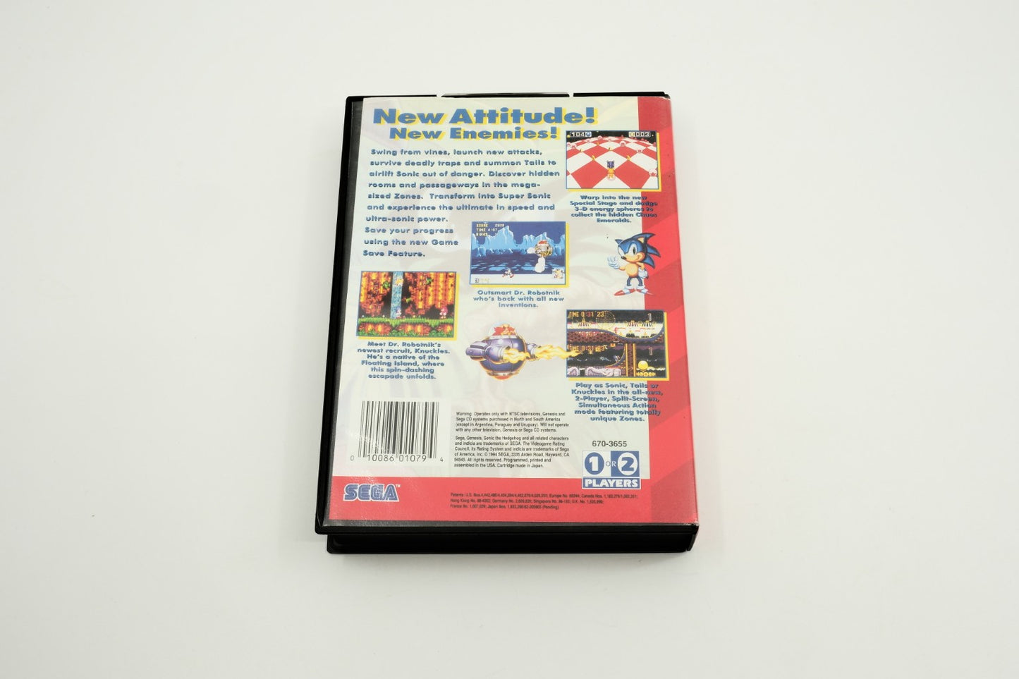 Sonic the Hedgehog 3 - Complete in Box