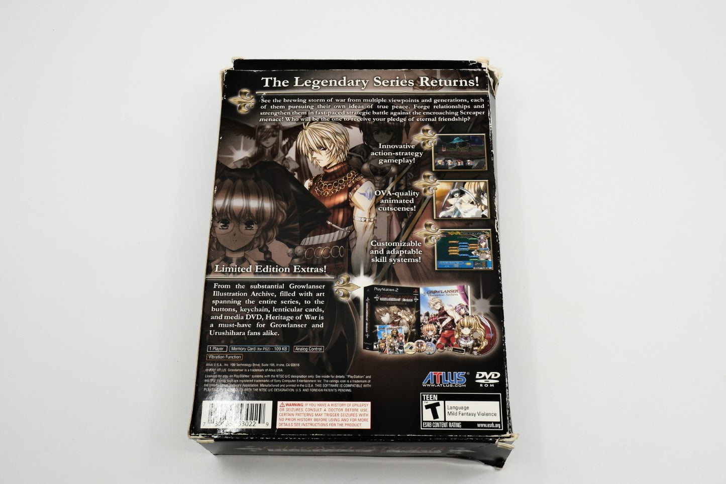 Growlanser: Heritage of War Limited Edition - Complete in Box