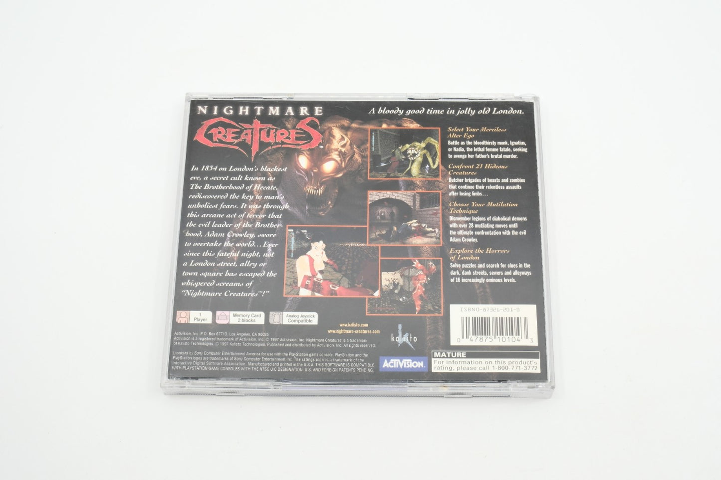 Nightmare Creatures - Complete in Box