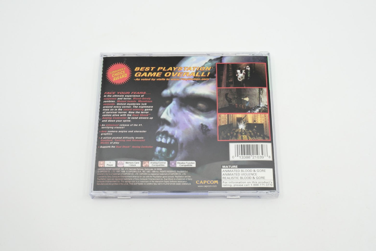 Resident Evil Director's Cut - Complete in Box