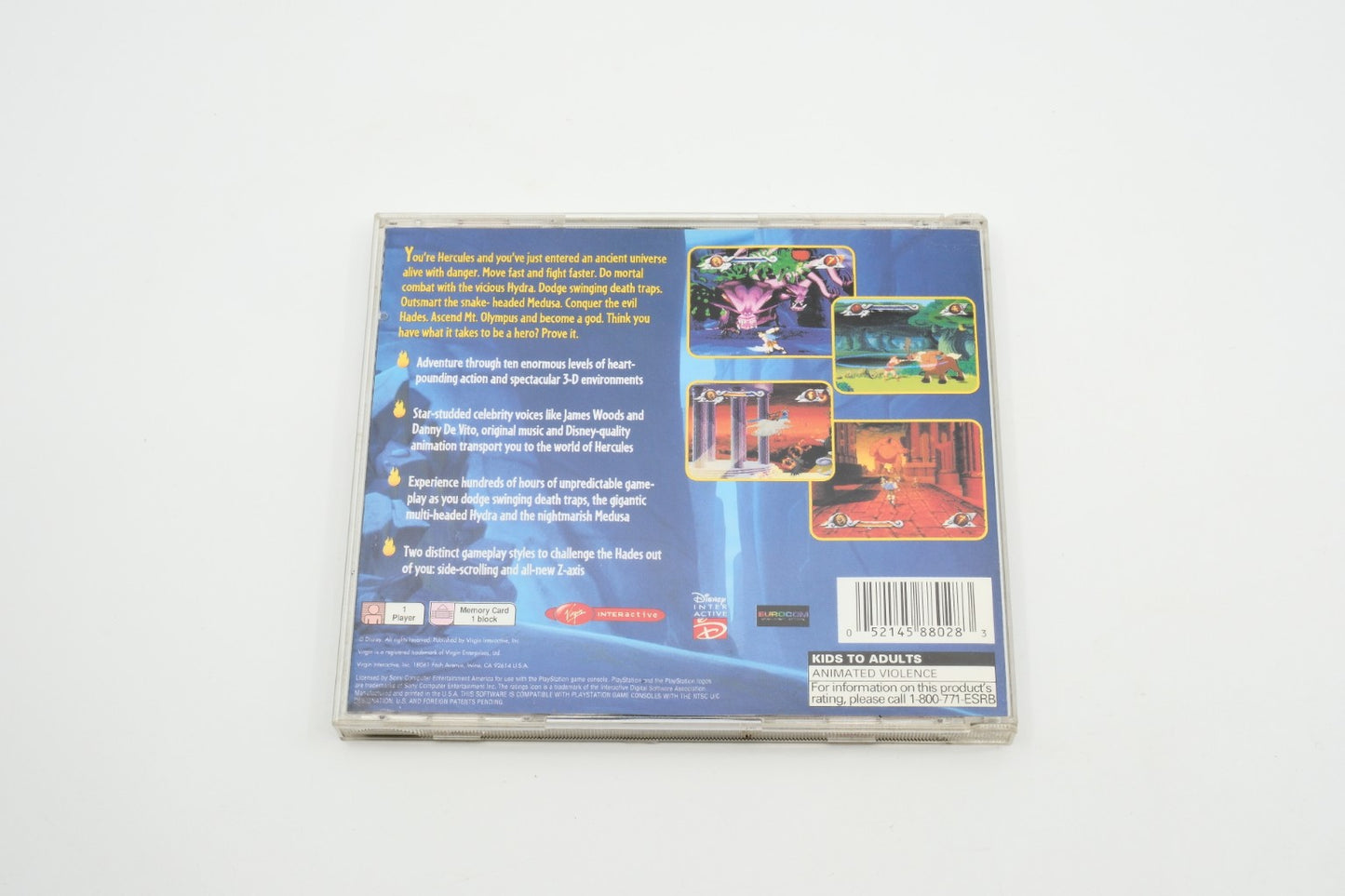 Disney's Hercules Action Game - Complete in Box