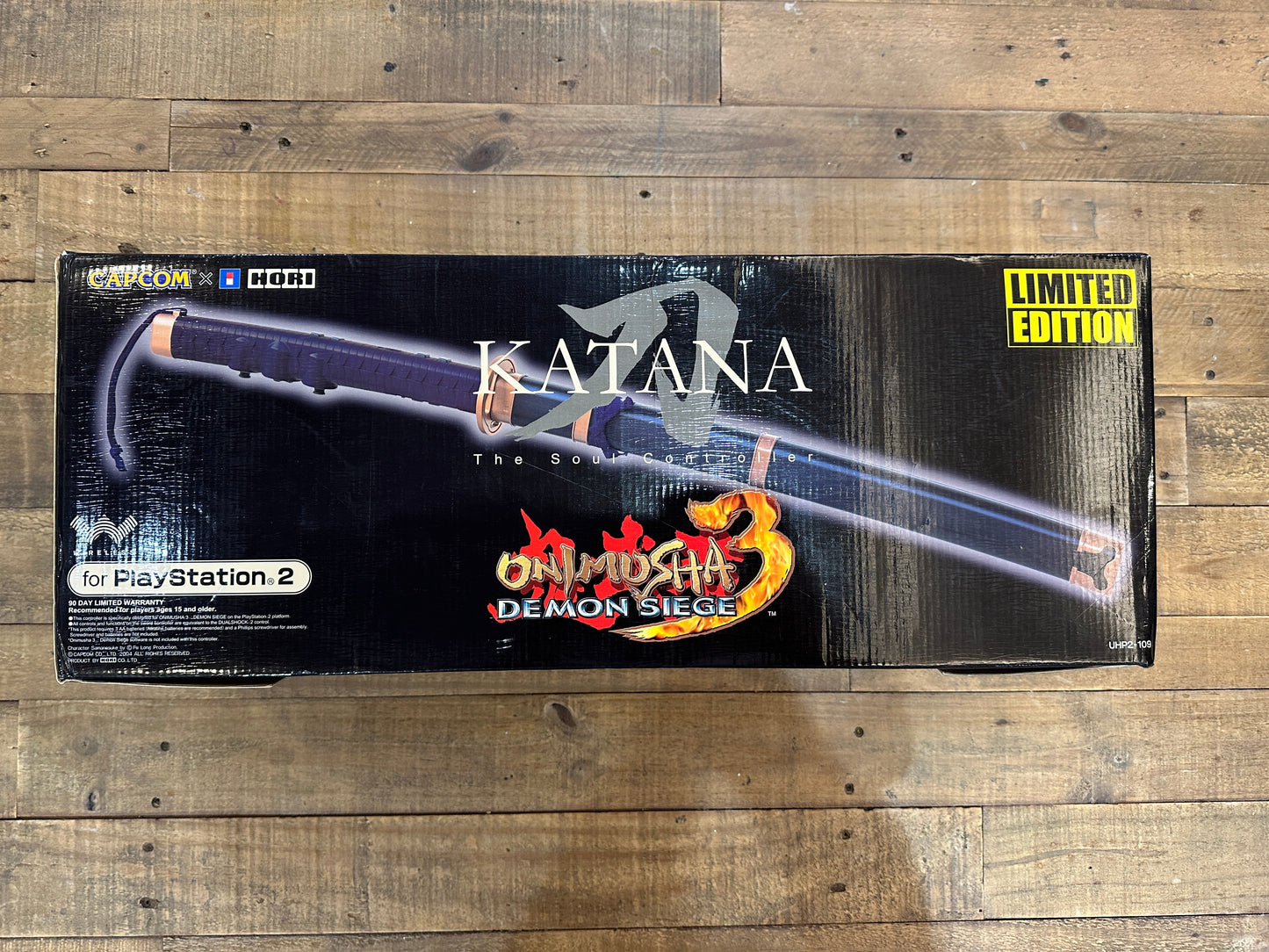 Katana: The Soul Controller – Onimusha 3 Demon Siege Limited Edition – Complete in Box
