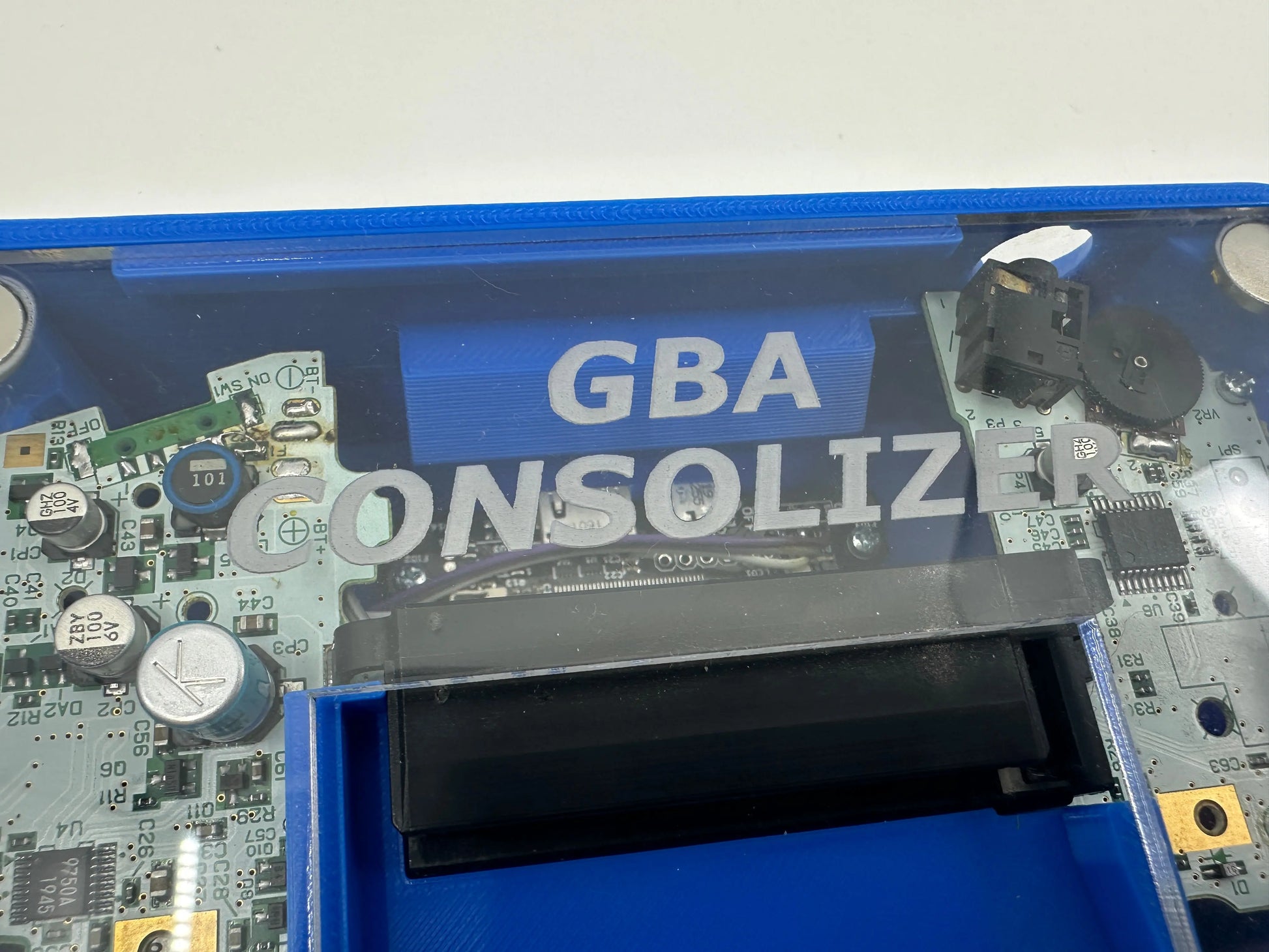 GBA Consolizer – HDMI Game Boy Advance Console (Blue Custom Shell) RetroGate - Your Gateway to Classic Gaming