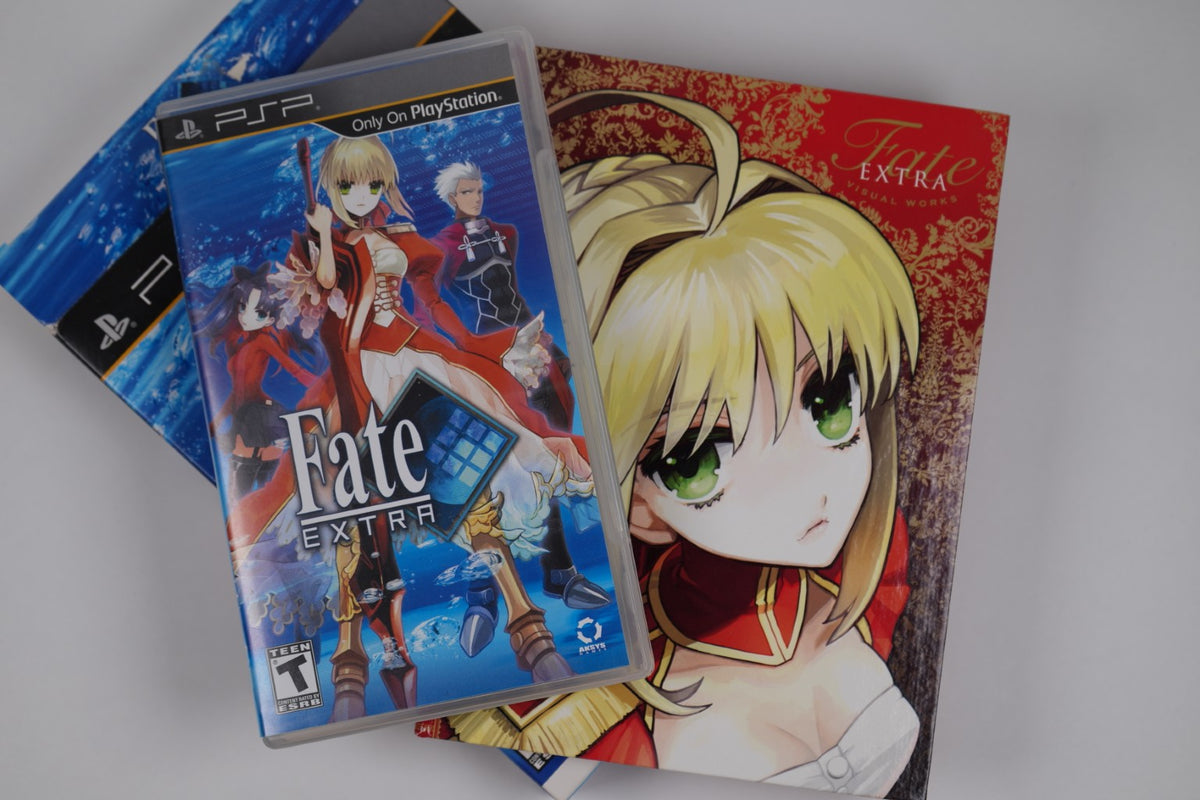 Fate/Extra Limited Edition – Sony PSP – Complete with Visual Works & Soundtrack