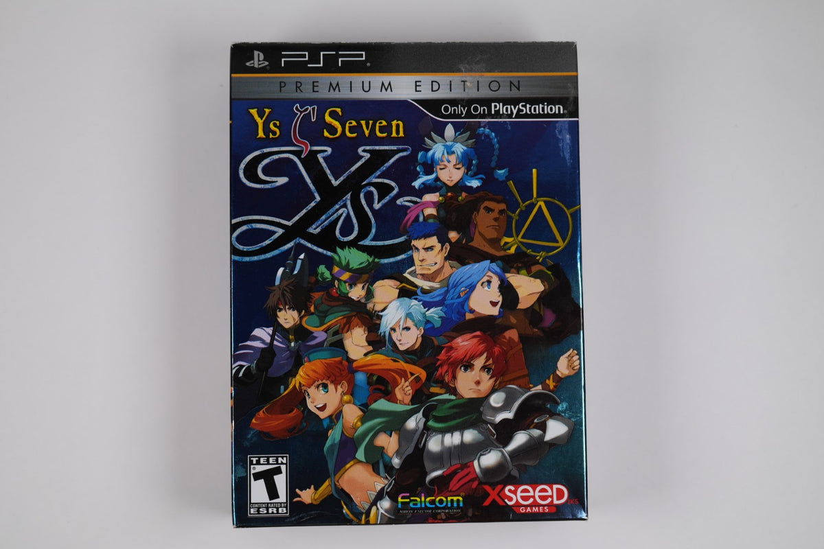 Ys Seven Premium Edition – Sony PSP – Complete with Art Book, Map & Soundtrack