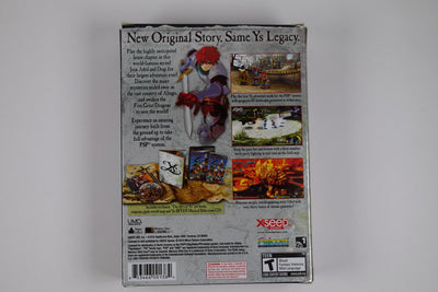 Ys Seven Premium Edition – Sony PSP – Complete with Art Book, Map & Soundtrack