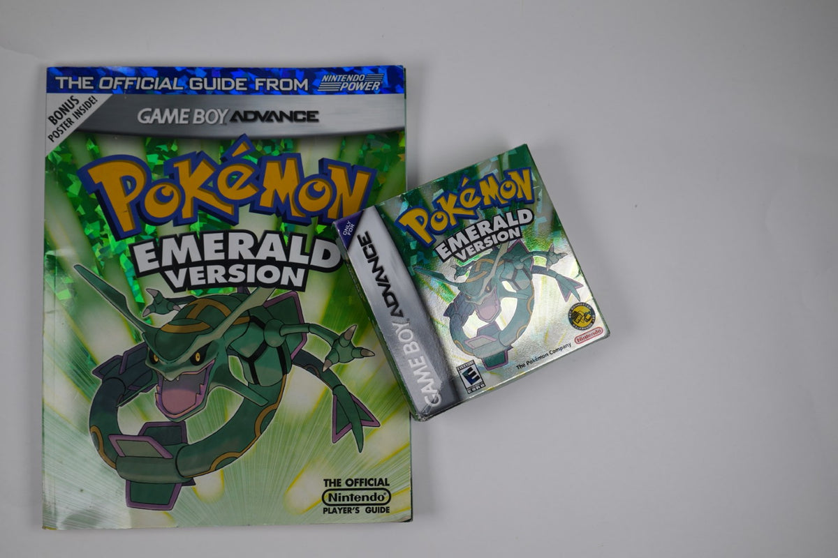 Pokemon Emerald Version – Game Boy Advance – CIB + Official Nintendo Player’s Guide