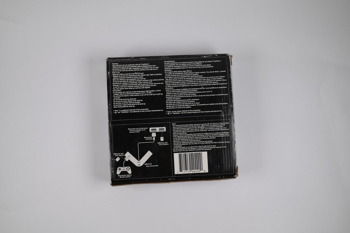 Sony PlayStation Multi Tap – Original PS1 Multitap Adapter – Boxed