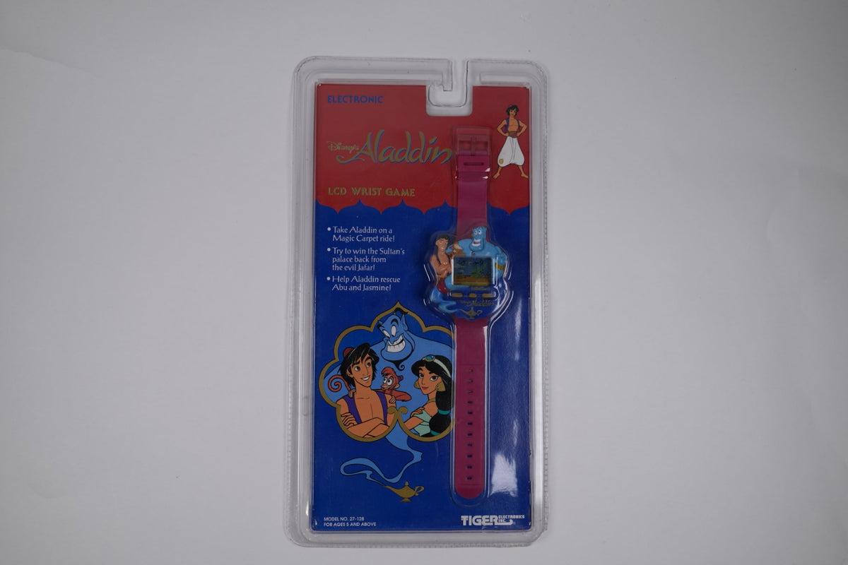 Disney’s Aladdin LCD Wrist Game – Tiger Electronics – Brand New Sealed