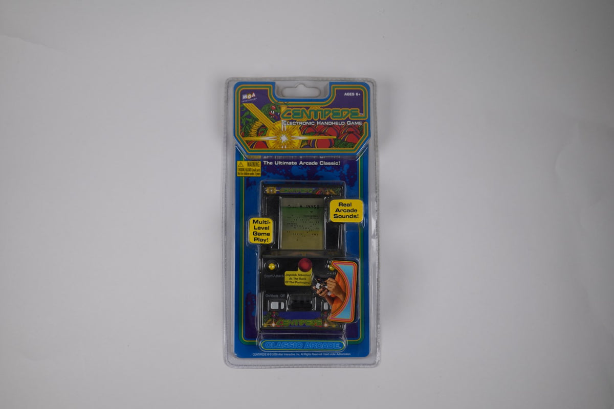 Centipede Classic Arcade Electronic Handheld Game – MGA / Atari – Brand New Sealed