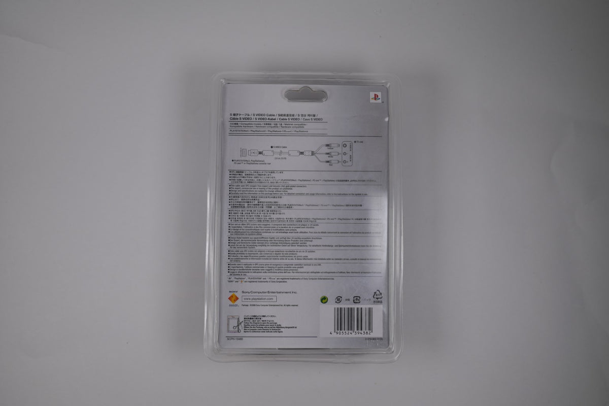 Official Sony PlayStation S-Video Cable SCPH-10480 – Brand New Sealed