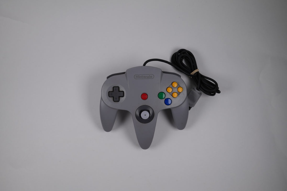 Nintendo 64 Original Controller – Gray – Official Nintendo N64
