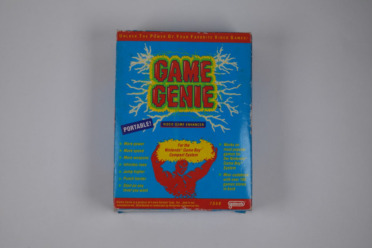 Game Genie Video Game Enhancer – Nintendo Game Boy – Complete in Box