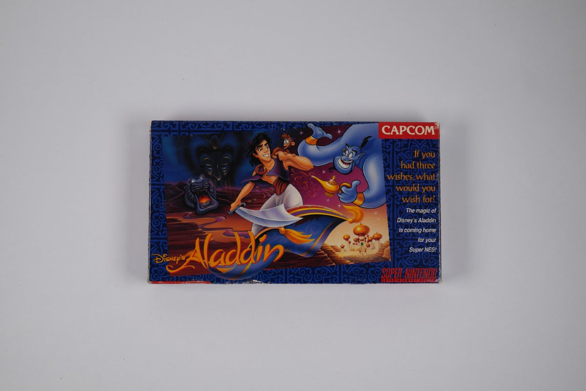 Disney’s Aladdin – Super Nintendo SNES – Capcom Promotional VHS Tape