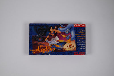 Disney’s Aladdin – Super Nintendo SNES – Capcom Promotional VHS Tape
