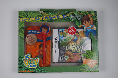 Go, Diego, Go! Great Dinosaur Rescue – Nintendo DS Game & Case Bundle – Factory Sealed