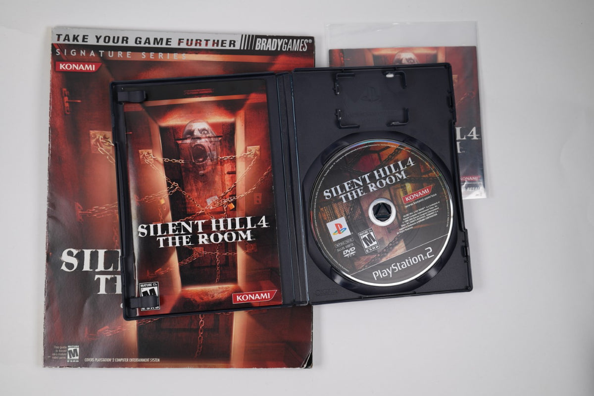 Silent Hill 4: The Room PS2 – Complete + BradyGames Strategy Guide, Poster & Soundtrack