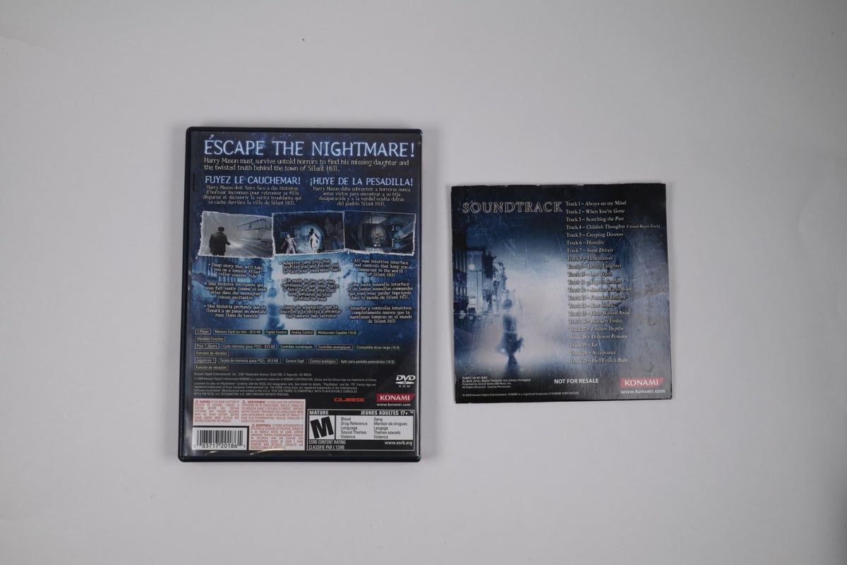 Silent Hill: Shattered Memories PS2 – Complete with Soundtrack CD