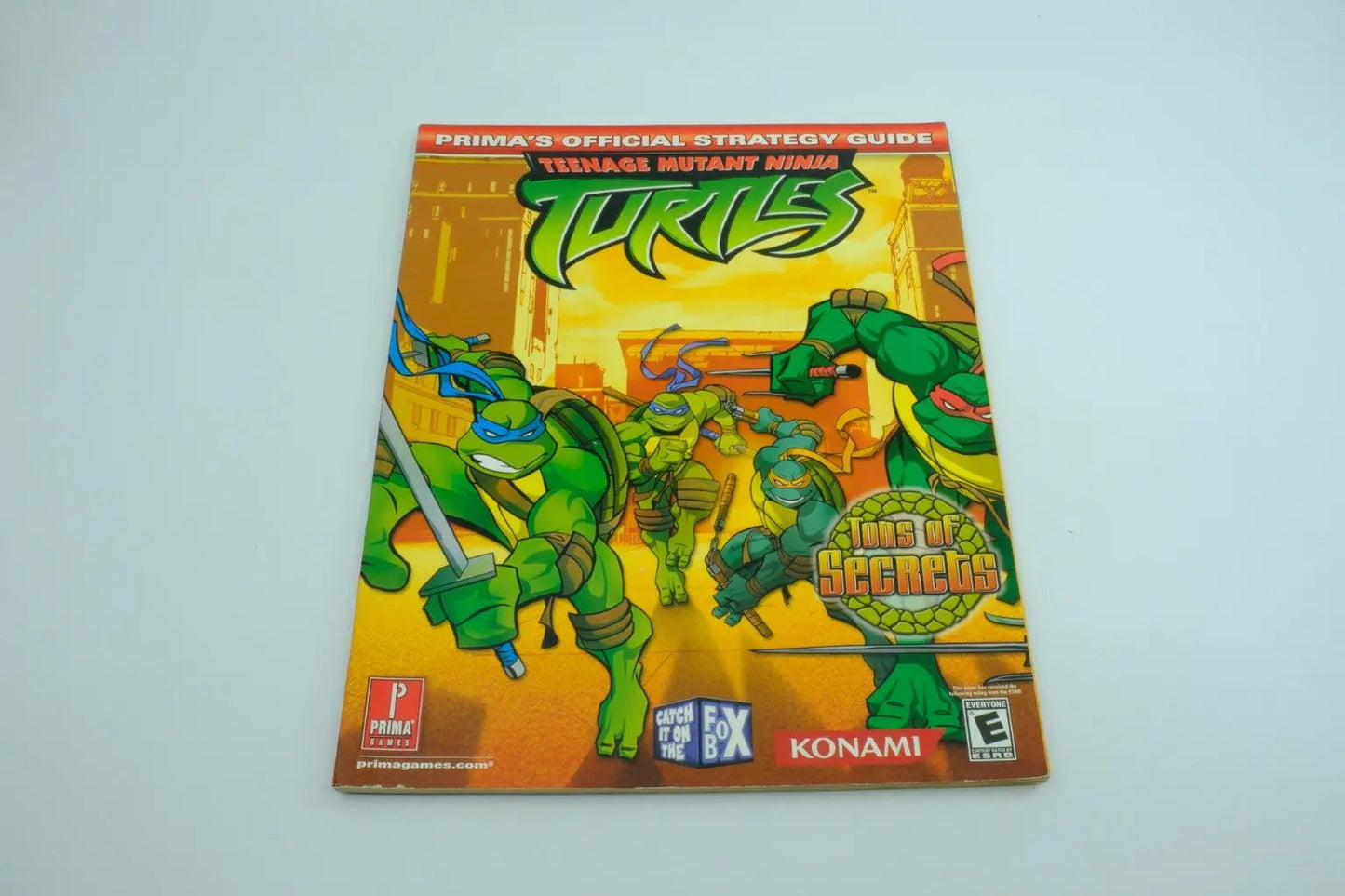 Teenage Mutant Ninja Turtles – Prima Official Strategy Guide (Multi-Platform) RetroGate - Your Gateway to Classic Gaming